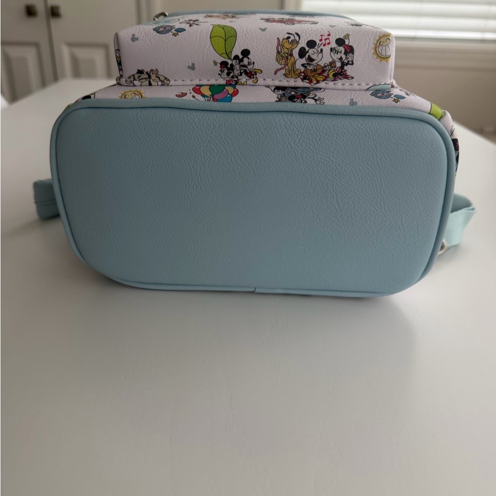 NWT DISNEY LOUNGEFLY Mickey & Minnie’s Runaway Railway Mini Backpack - Picture 6 of 8